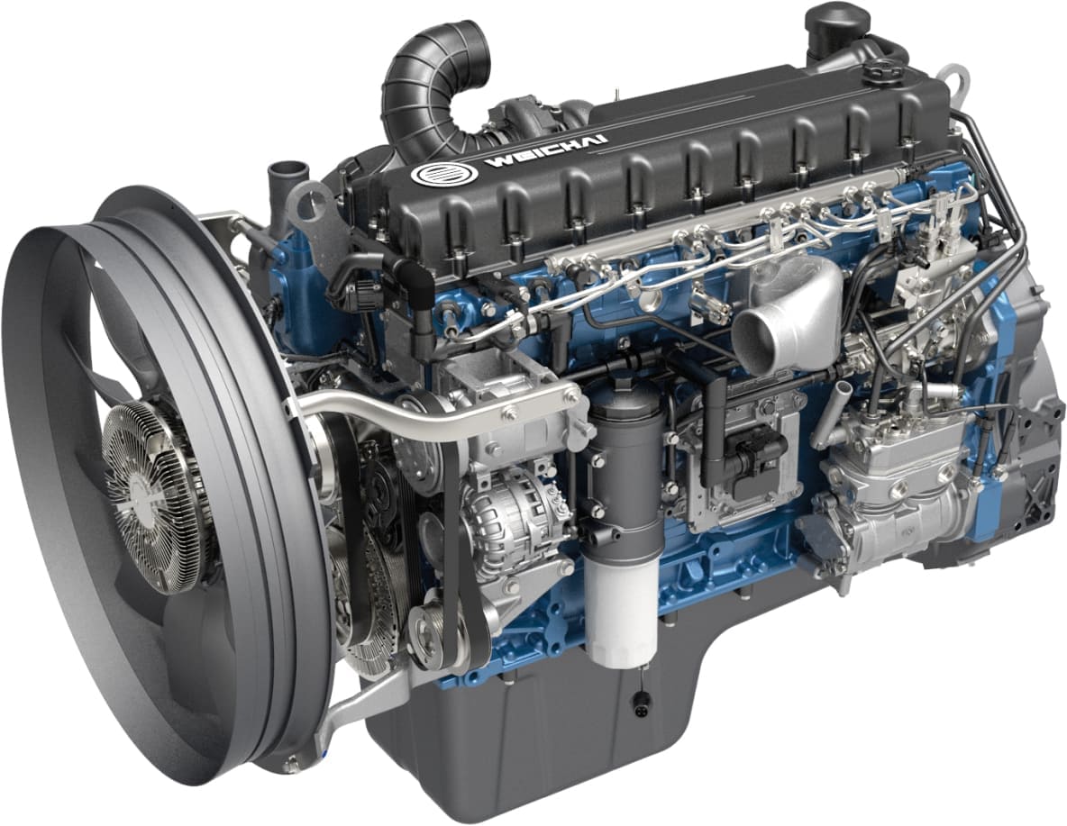 Мощный и экономичный двигатель WEICHAI WP10 – 400 л.с.